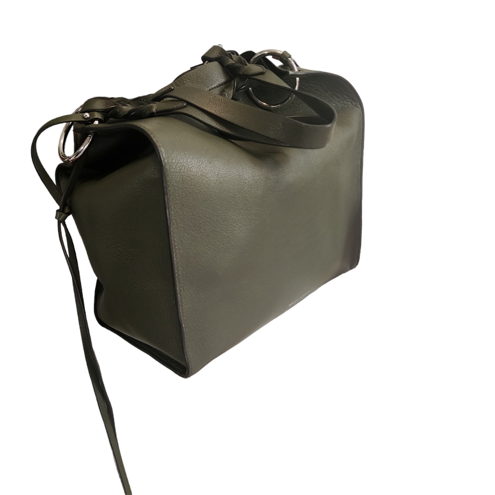 EUC Rebecca Minkoff Olive Green Kate Soft North / Soft Tote - Picture 8 of 13